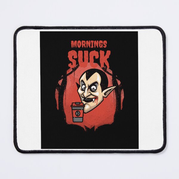 Item preview, Mornings Suck - Vampire designed and sold by crazydotdesigns.