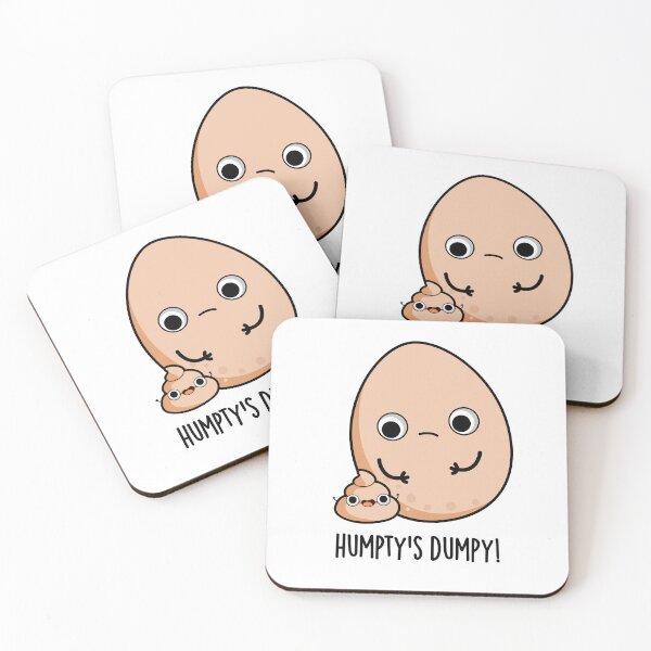 Item preview, Humpty's Dumpy Funny Egg Poop Puns  designed and sold by punnybone.