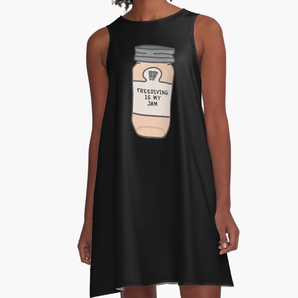 Item preview, Freediving Is My Jam designed and sold by orlumbuspirate.