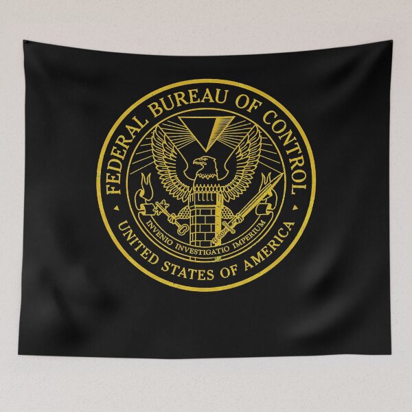 Item preview, Federal Bureau of Control  Control Game Logo  Distressed Logo designed and sold by Robcole2.