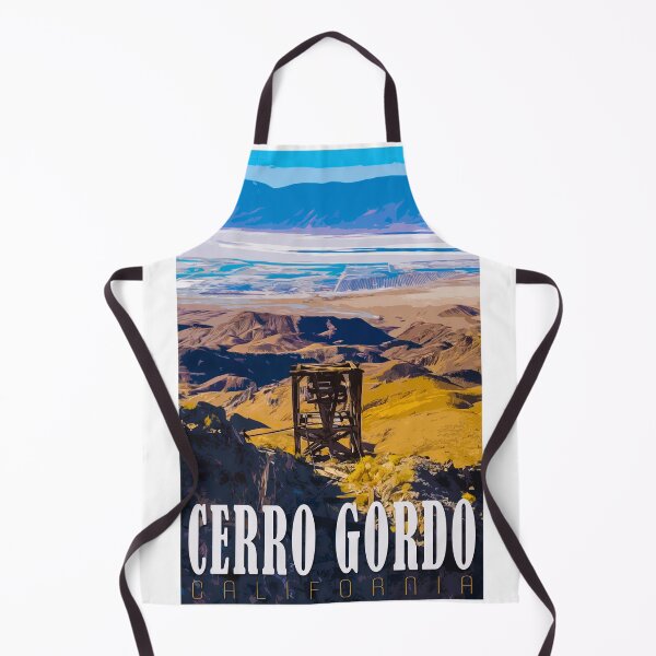Item preview, Cerro Gordo Mines Travel Poster designed and sold by SJMexplores.