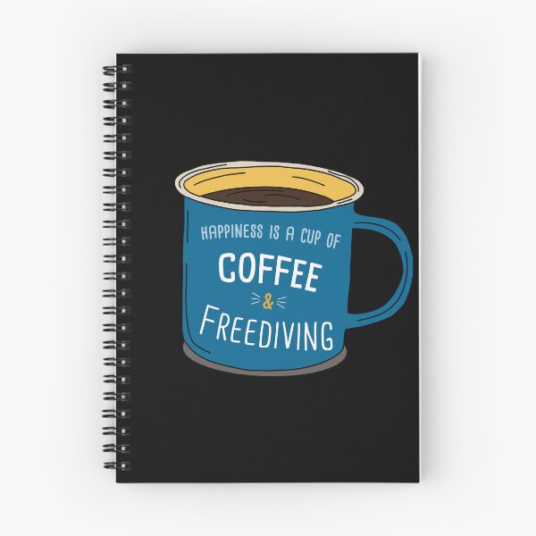 Item preview, Freediving & Coffee is happiness designed and sold by orlumbuspirate.