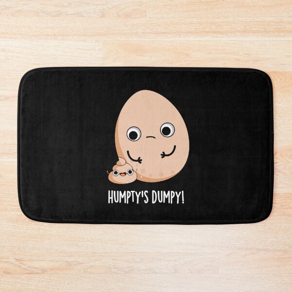 Item preview, Humpty's Dumpy Funny Egg Poop Puns (Dark BG) designed and sold by punnybone.