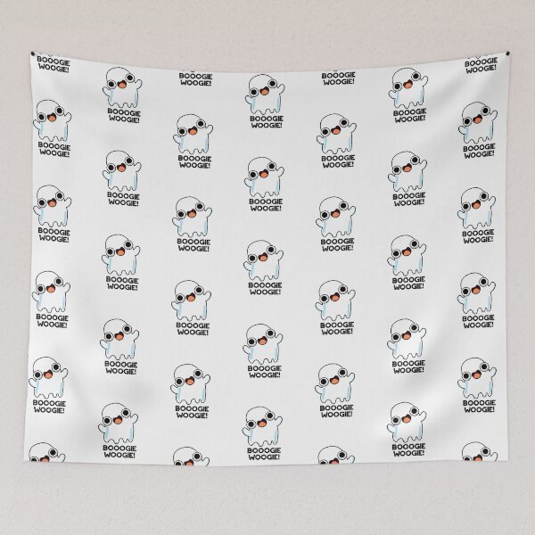 Item preview, Booogie Woogie Funny Music Ghost Puns   designed and sold by punnybone.