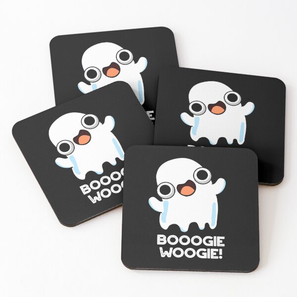 Item preview, Booogie Woogie Funny Music Ghost Puns (Dark BG) designed and sold by punnybone.