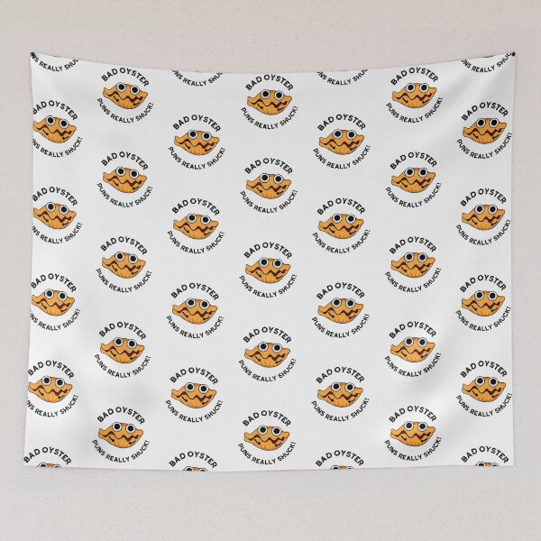 Item preview, Bad Oyster Puns Really Shuck Funny Food Puns  designed and sold by punnybone.