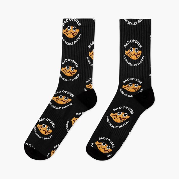 Item preview, Bad Oyster Puns Really Shuck Funny Food Puns (Dark BG) designed and sold by punnybone.