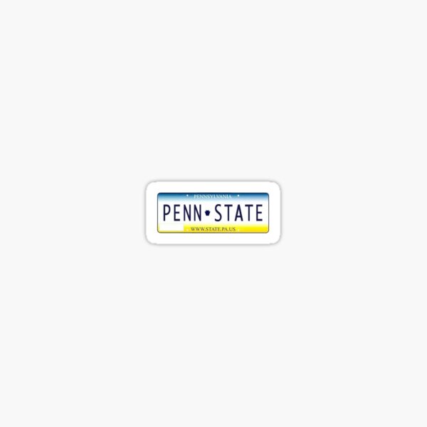 Item preview, Penn State License Plate designed and sold by nadiamartin.