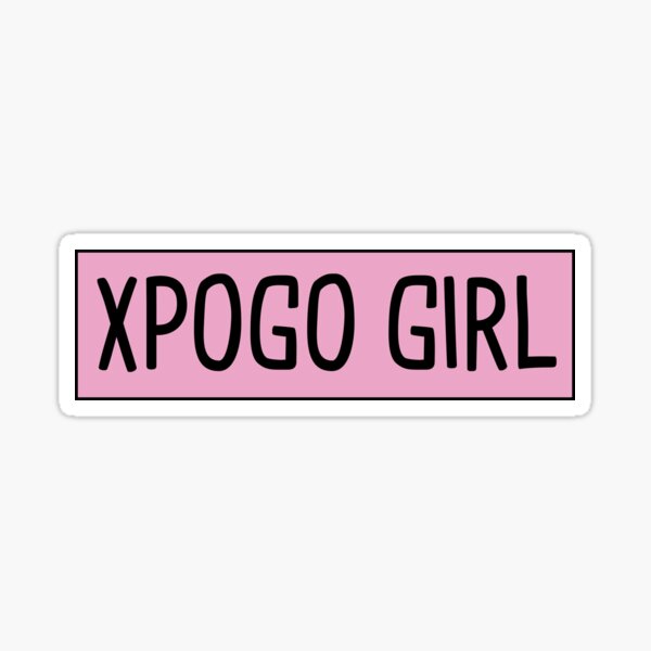 The Original Pogo Stick Sticker for Sale by sanctaseraphina