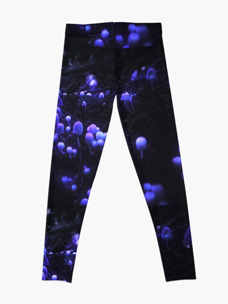 Alternate view of The Glowing Mushrooms Leggings