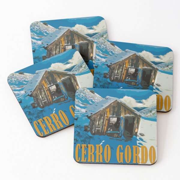 Item preview, Cerro Gordo Ghost Town Travel Poster designed and sold by SJMexplores.