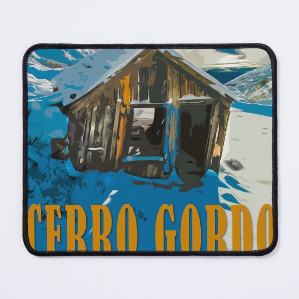 Item preview, Cerro Gordo Ghost Town Travel Poster designed and sold by SJMexplores.