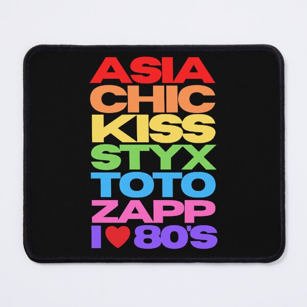 Item preview, I Love 80's Bands designed and sold by Mean-Musician.