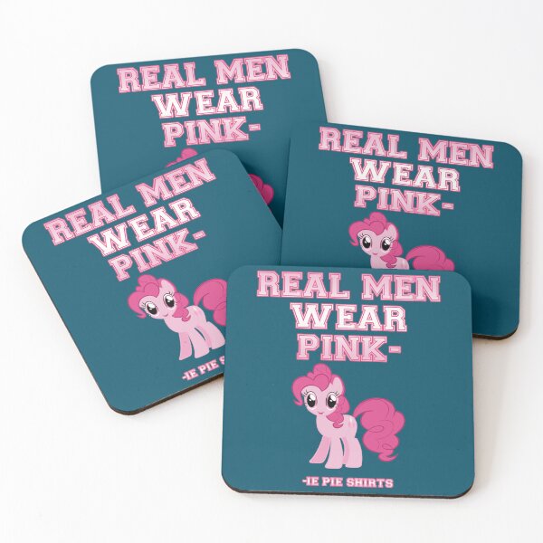 Artikelvorschau, Echte Männer tragen Pink-ie Pie Shirts entworfen und verkauft von BaldricStathams.