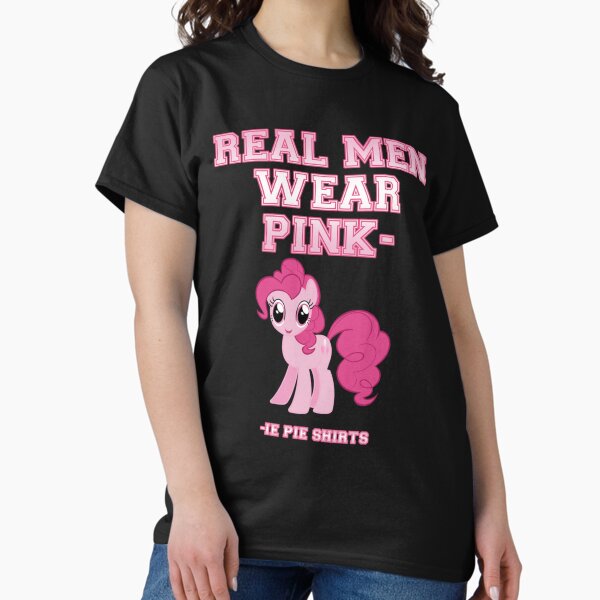 Item preview, Real Men Wear Pink-ie Pie Shirts   designed and sold by BaldricStathams.