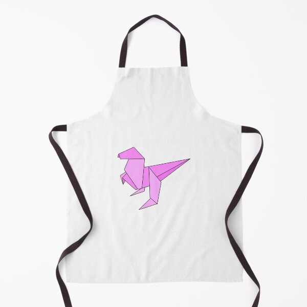 Item preview, Pink origami dinosaur designed and sold by CalliesArt.