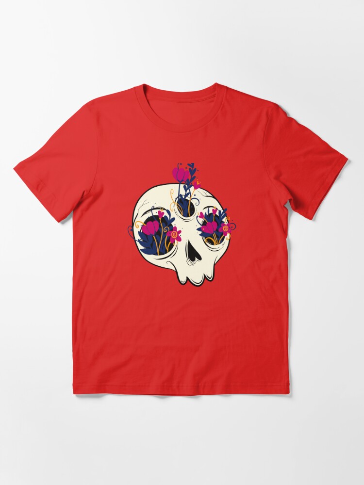 No Saints, Without Sinners, Floral Skull | Essential T-Shirt