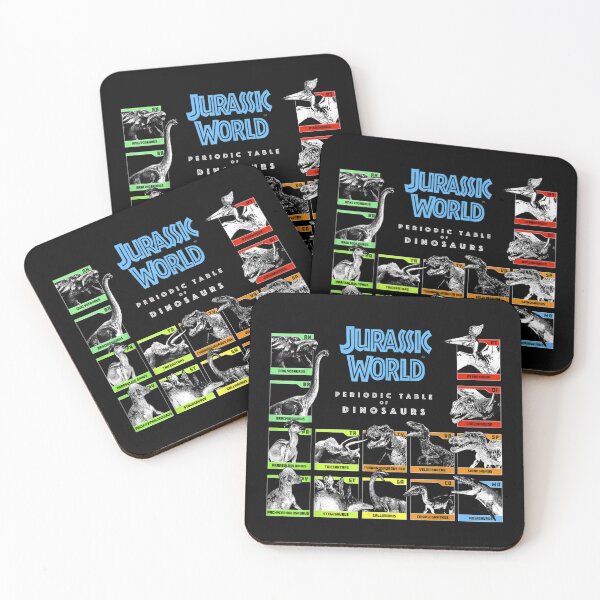 Item preview, Periodic Table of Dinosaurs designed and sold by TarynAbbott.