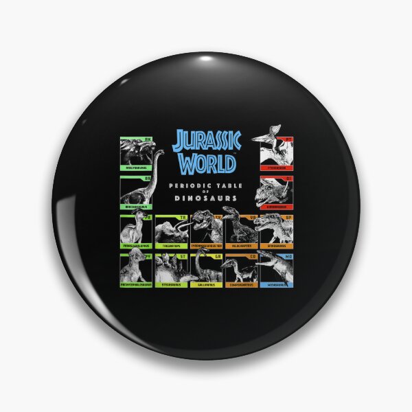 Item preview, Periodic Table of Dinosaurs designed and sold by TarynAbbott.