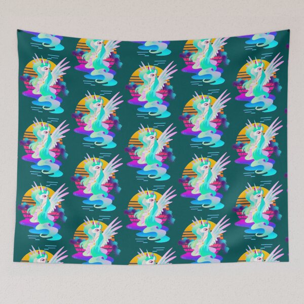 Item preview, Synthwave Princess Celestia   designed and sold by BaldricStathams.