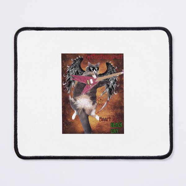 Item preview, Heart of a Black Cat - Album Cover designed and sold by PurrfectPixels.