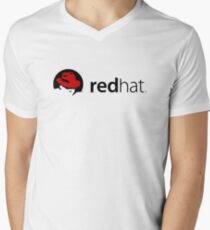 Redhat Men's V-Neck T-Shirt