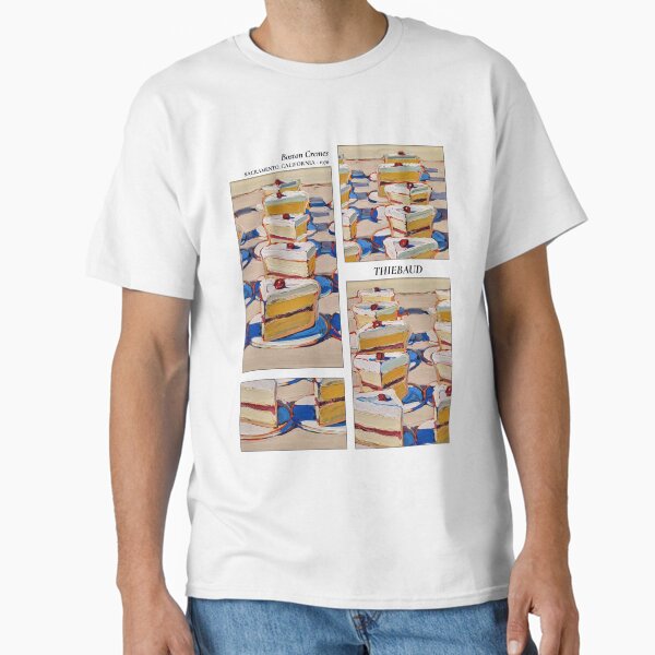 Item preview, Wayne Thiebaud peinture vintage boston crèmes designed and sold by MalignWineArt.