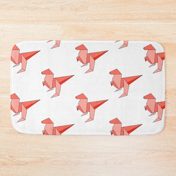 Item preview, Red origami dinosaur  designed and sold by CalliesArt.