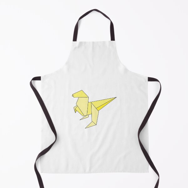 Item preview, Yellow origami dinosaur designed and sold by CalliesArt.