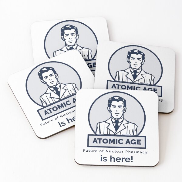 Item preview, Atomic Age, future of nuclear pharmacy is here! designed and sold by TeesbyRXDude.