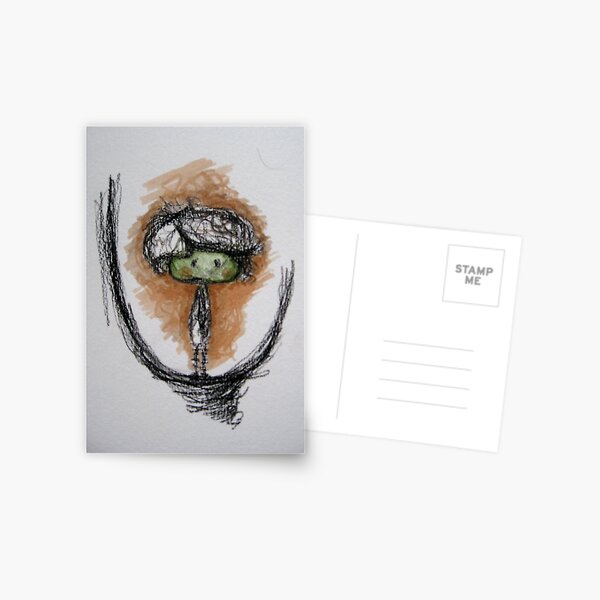 The Upside Of The Bell Jar Postcard