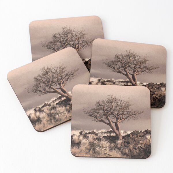 Item preview, Tree at Dusk in Waikoloa designed and sold by Ellen Cotton.