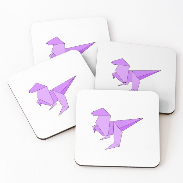 Item preview, Purple origami dinosaur  designed and sold by CalliesArt.