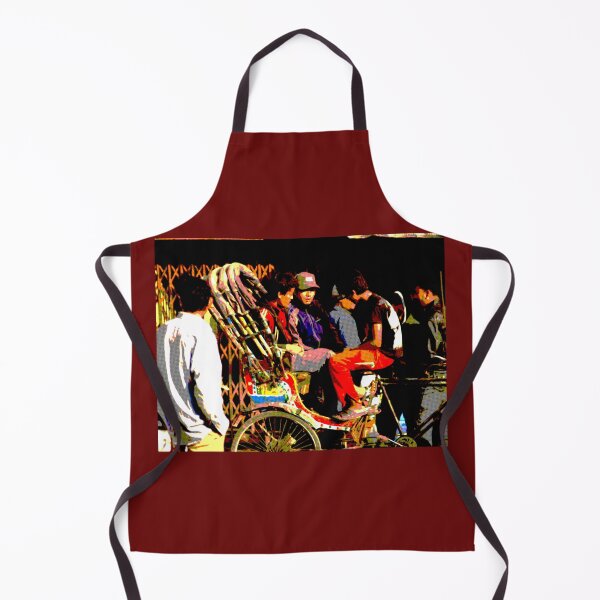 Item preview, Kathmandu street scene designed and sold by indiafrankk.