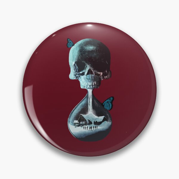 Item preview, Until dawn - skull and butterflies  designed and sold by NerdFuelShop.