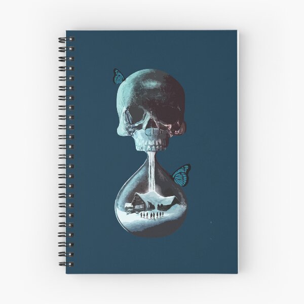 Item preview, Until dawn - skull and butterflies  designed and sold by NerdFuelShop.