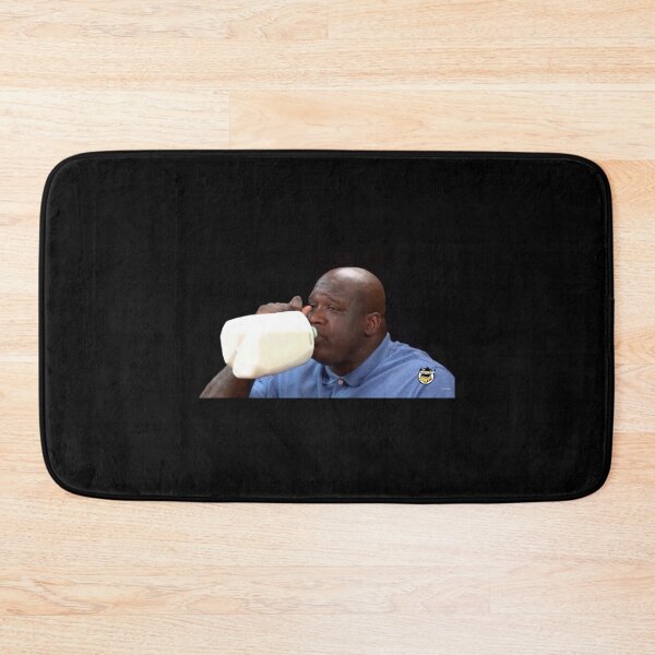 Item preview, Shaq Drinking Milk Sticker designed and sold by palicia9x.