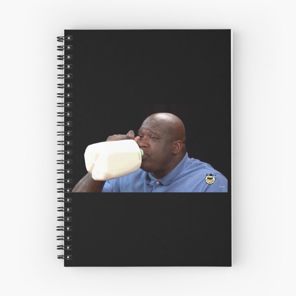 Item preview, Shaq Drinking Milk Sticker designed and sold by palicia9x.