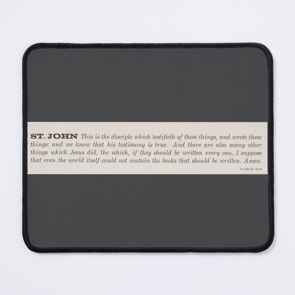 Item preview, St. John ... Quote - Religion designed and sold by ReviveReligion.