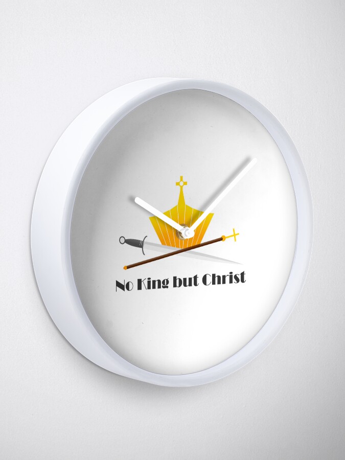 Imagen 1 de 4, Reloj con la obra No más rey que Cristo, diseñada y vendida por kikino1988.