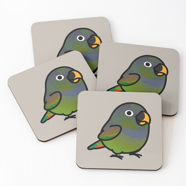 Item preview, Chubby Pionus Maximilian Scaly-headed Parrot designed and sold by birdhism.