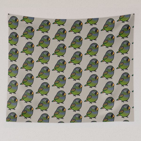 Item preview, Chubby Pionus Maximilian Scaly-headed Parrot designed and sold by birdhism.