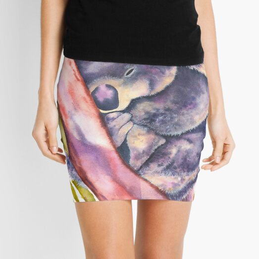 Koala Watercolor Mini Skirts for Sale