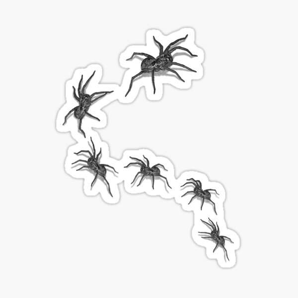 Wolf Spiders Sticker