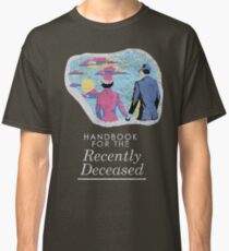 Camiseta clásica Manual para los difuntos recientemente - Oscuro