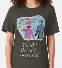 Handbook for the Recently Deceased - Dark Slim Fit T-Shirt