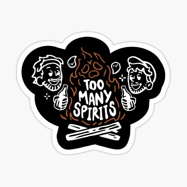 Item preview, Too Many Spirits designed and sold by AudF.