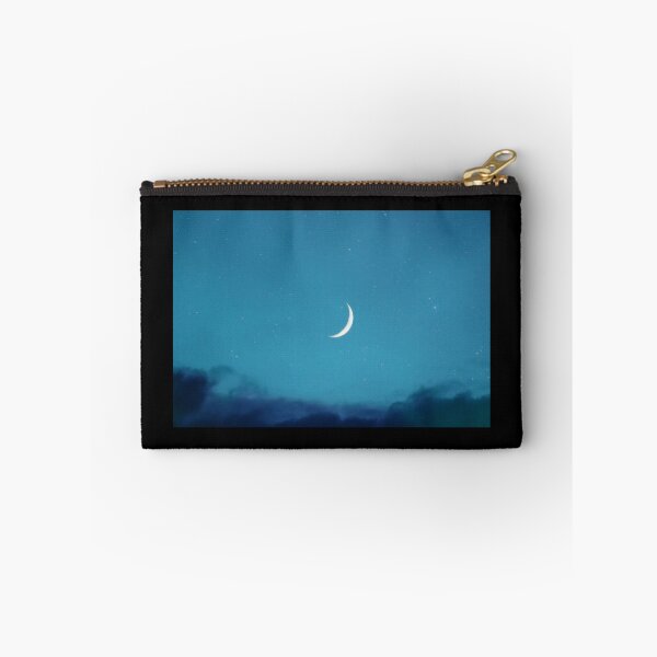 Item preview, Aqua Blue Moonlit Stars designed and sold by Lucidesigns.