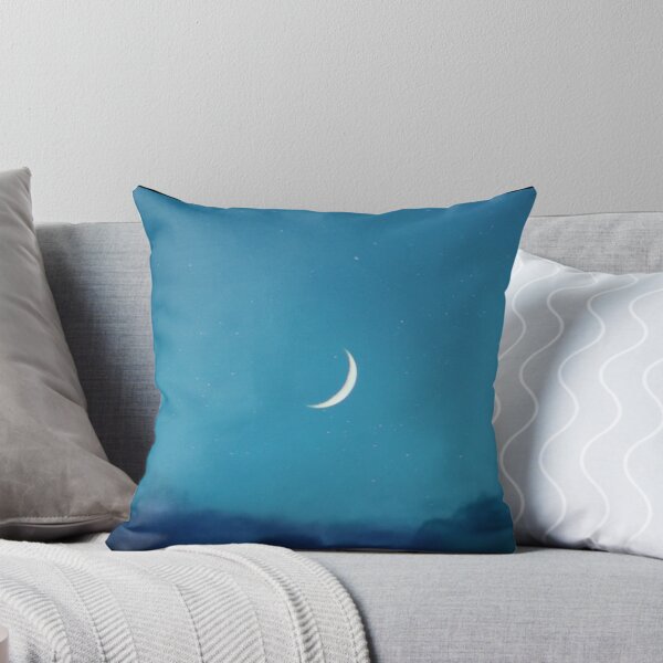 Item preview, Aqua Blue Moonlit Stars designed and sold by Lucidesigns.