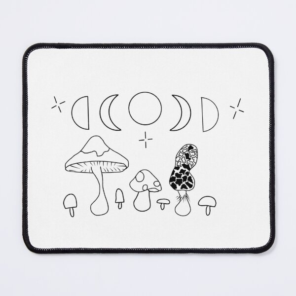 Item preview, Moonlit mushrooms designed and sold by RandiMullins.
